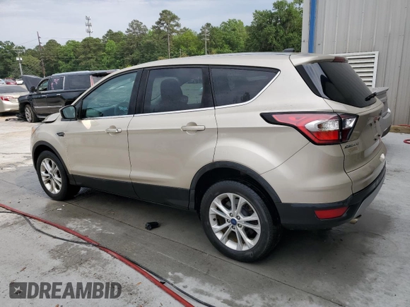 2017 Ford Escape SE z VIN 1FMCU0GDXHUE24683, wystawiony jako Copart lot #55421005 z przebiegiem 161 758 mil mil oraz Szkoda całkowita • Salvage title. Historia ofert i sprzedaży dostępna na DreamBid. Obrazek 2.
