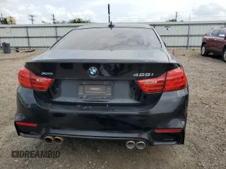2015 BMW 4 Series 428i xDrive with VIN WBA3N9C50FK247264, listed as a Copart auction lot 54709725 with 75,218 mi miles and Salvage title. Bid and sale history available at DreamBid. Image 6.