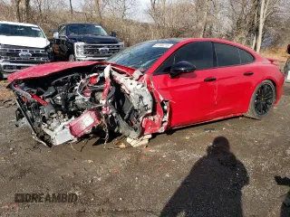 2019 Porsche Panamera GTS with VIN WP0AG2A71KL140115, listed as a Copart auction lot 41386215 with 0 mi miles and Salvage Title. Bid and sale history available at carsss.com. Image 1.