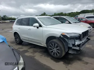 2024 Volvo XC90 Core Bright Theme with VIN YV4L12PK0R1187063, listed as a Copart auction lot 58398415 with 24,236 mi miles and Salvage title. Bid and sale history available at DreamBid. Image 4.