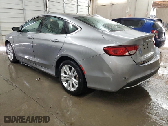2015 Chrysler 200 Limited with VIN 1C3CCCAB3FN726845, listed as a Copart auction lot 51357975 with 111,194 mi miles and Salvage title. Bid and sale history available at DreamBid. Image 2.