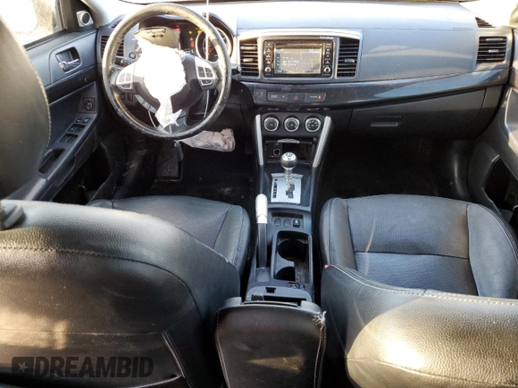 2017 Mitsubishi Lancer ES with VIN JA32V2FW3HU002880, listed as a Copart auction lot 88134085 with 129,954 mi miles and Salvage Title. Bid and sale history available at carsss.com. Image 8.