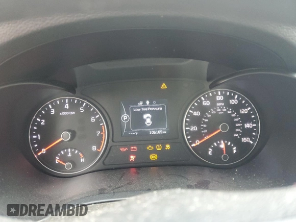 2016 Kia Optima LX with VIN 5XXGT4L36GG060991, listed as a Copart auction lot 52752375 with 106,169 mi miles and Salvage Title. Bid and sale history available at carsss.com. Image 9.
