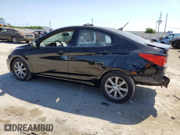 2013 Hyundai Accent GLS with VIN KMHCU4AE4DU316336, listed as a Copart auction lot 53473585 with 139,140 mi miles and Salvage Title. Bid and sale history available at carsss.com. Image 2.