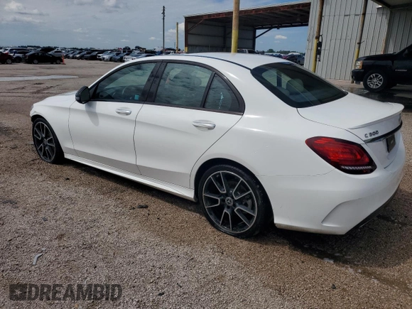 2020 Mercedes-Benz C 300 with VIN 55SWF8DB3LU325846, listed as a Copart auction lot 55244985 with 66,338 mi miles and Clean title. Bid and sale history available at DreamBid. Image 2.