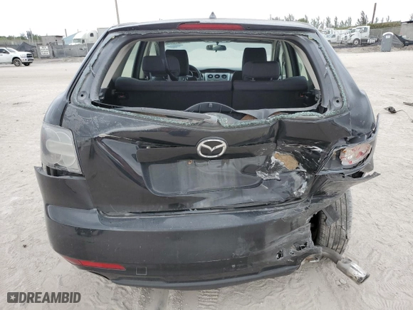 2012 Mazda CX-7 i SV with VIN JM3ER2A5XC0417073, listed as a Copart auction lot 47492305 with 78,231 mi miles and Salvage Title. Bid and sale history available at carsss.com. Image 6.