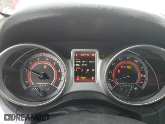 2016 Dodge Journey R/T with VIN 3C4PDDFG0GT150332, listed as a Copart auction lot 85428124 with 212,790 mi miles and Clean title. Bid and sale history available at DreamBid. Image 9.