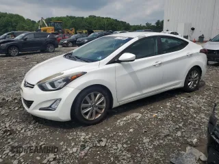 2015 Hyundai Elantra SE with VIN 5NPDH4AEXFH634911, listed as a Copart auction lot 62707805 with 133,676 mi miles and Salvage title. Bid and sale history available at DreamBid. Image 1.