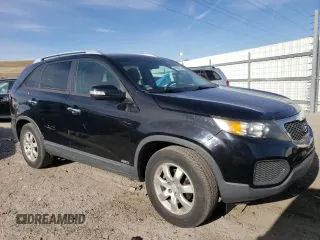 2012 Kia Sorento LX with VIN 5XYKTDA21CG196309, listed as a Copart auction lot 48688555 with 90,012 mi miles and Salvage Title. Bid and sale history available at carsss.com. Image 4.