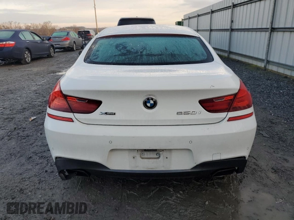 2013 BMW 6 Series 650i xDrive with VIN WBA6B4C57DD098510, listed as a Copart auction lot 85079634 with 98,421 mi miles and Clean Title. Bid and sale history available at carsss.com. Image 6.