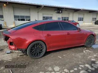 2012 Audi A7 Prestige z VIN WAU2GAFC5CN155806, wystawiony jako Copart lot #49988255 z przebiegiem 141 604 mil mil oraz Szkody całkowita. Historia ofert i sprzedaży dostępna na DreamBid. Obrazek 3.