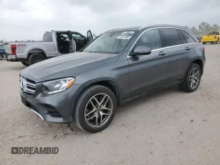 2017 Mercedes-Benz GLC with VIN WDC0G4JB8HF250091, listed as a Copart auction lot 51612585 with 142,379 mi miles and Clean Title. Bid and sale history available at carsss.com. Image 1.