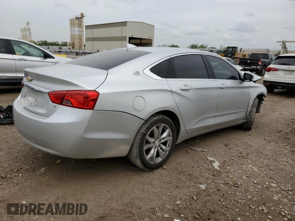 2018 Chevrolet Impala LT with VIN 1G1105SA8JU138945, listed as a Copart auction lot 54595225 with Not Provided miles and Clean Title. Bid and sale history available at DreamBid. Image 3.