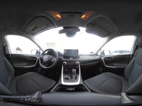 2019 Toyota RAV4 LE with VIN 2T3G1RFV7KC036285, listed as a IAAI auction lot 41934102 with 60,421 mi miles. Bid and sale history available at carsss.com. Image 18.