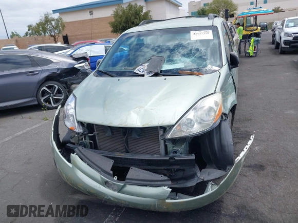 2008 Toyota Sienna CE with VIN 5TDZK23C58S148429, listed as a IAAI auction lot 42127318 with 152,163 mi miles and . Bid and sale history available at DreamBid. Image 6.
