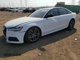2017 Audi A6 Competition Prestige with VIN WAUF3AFC1HN024814, listed as a Copart auction lot 64968023 with 76,990 mi miles. Bid and sale history available at carsss.com. Image 1.
