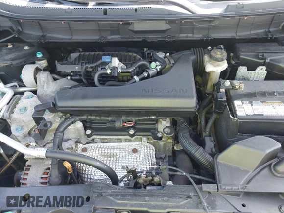 2017 Nissan Rogue SV with VIN KNMAT2MV7HP593405, listed as a IAAI auction lot 42026064 with 184,161 mi miles. Bid and sale history available at carsss.com. Image 10.