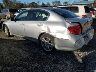 2012 Infiniti G25 Journey with VIN JN1DV6AP0CM700697, listed as a Copart auction lot 80704184 with 148,412 mi miles and Salvage Title. Bid and sale history available at DreamBid. Image 2.