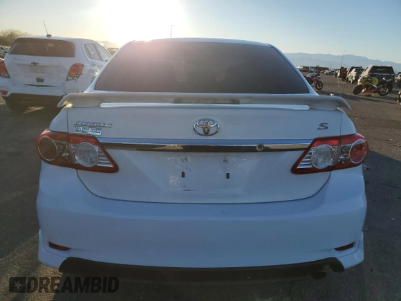 2012 Toyota Corolla L with VIN 2T1BU4EE0CC873377, listed as a Copart auction lot 88602185 with 117,743 mi miles and Salvage Title. Bid and sale history available at carsss.com. Image 6.