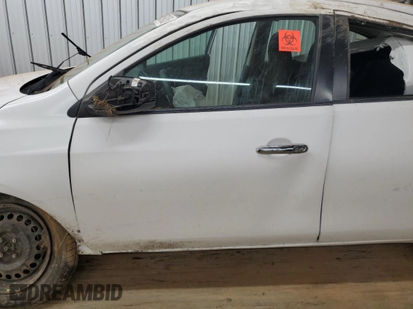 2016 Nissan Versa SV z VIN 3N1CN7AP3GL916917, wystawiony jako Copart lot #55994285 z przebiegiem Nie podano mil oraz Szkoda całkowita • Salvage title. Historia ofert i sprzedaży dostępna na DreamBid. Obrazek 7.