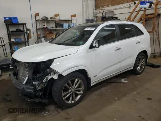 2015 Kia Sorento SX Limited with VIN 5XYKWDA78FG575170, listed as a Copart auction lot 56223345 with 168,893 mi miles and Salvage title. Bid and sale history available at DreamBid. Image 1.