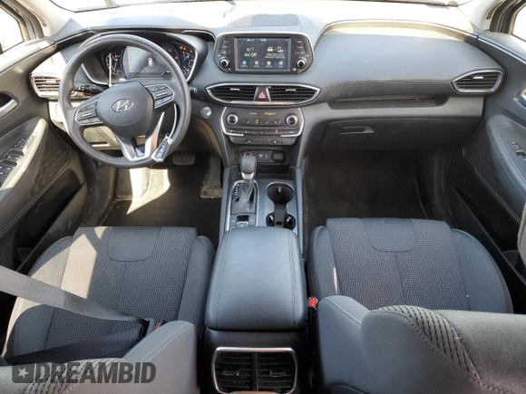 2020 Hyundai Santa Fe SEL with VIN 5NMS3CAD3LH205285, listed as a Copart auction lot 49089915 with 58,437 mi miles and Salvage Title. Bid and sale history available at carsss.com. Image 8.
