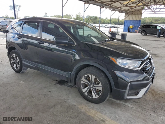2021 Honda CR-V LX with VIN 5J6RW1H2XML007456, listed as a Copart auction lot 73676964 with 58,325 mi miles and Salvage Title. Bid and sale history available at carsss.com. Image 4.