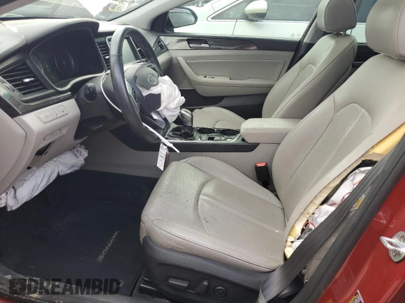 2019 Hyundai Sonata Sport with VIN 5NPE34AF0KH744386, listed as a Copart auction lot 52711795 with 77,987 mi miles and Salvage title. Bid and sale history available at DreamBid. Image 7.