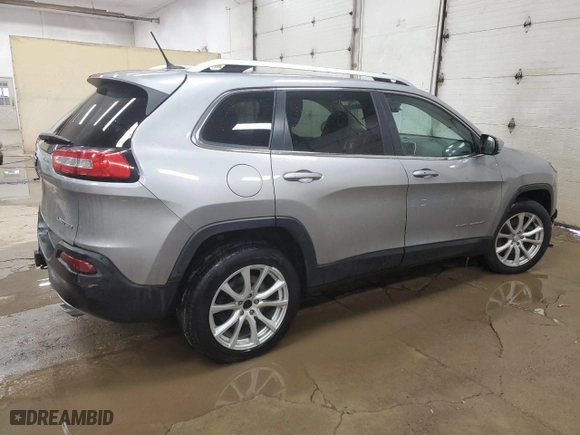2014 Jeep Cherokee Limited with VIN 1C4PJMDS4EW132407, listed as a Copart auction lot 42205565 with 105,712 mi miles and Clean Title. Bid and sale history available at carsss.com. Image 3.