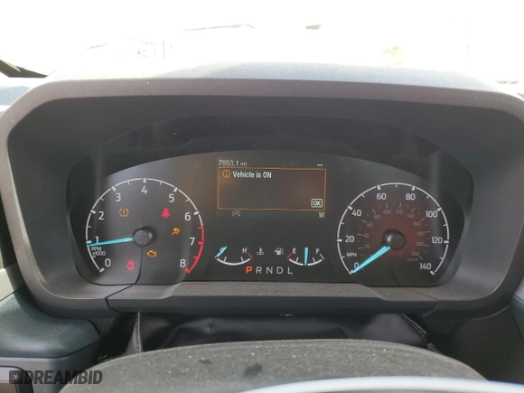 2024 Ford Maverick XL with VIN 3FTTW8B93RRB44869, listed as a Copart auction lot 52619495 with 7,953 mi miles and Salvage Title. Bid and sale history available at carsss.com. Image 9.