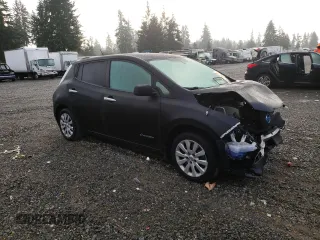 2017 Nissan LEAF SL with VIN 1N4BZ0CP7HC308676, listed as a Copart auction lot 71582022 with 0 mi miles. Bid and sale history available at carsss.com. Image 4.
