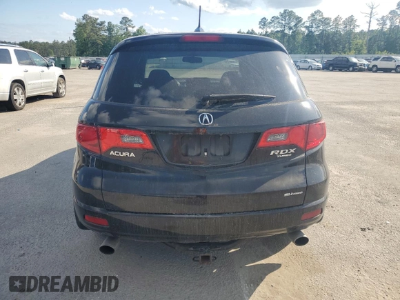 2009 Acura RDX Technology with VIN 5J8TB18599A006336, listed as a Copart auction lot 54429815 with 269,747 mi miles and Clean Title. Bid and sale history available at carsss.com. Image 6.