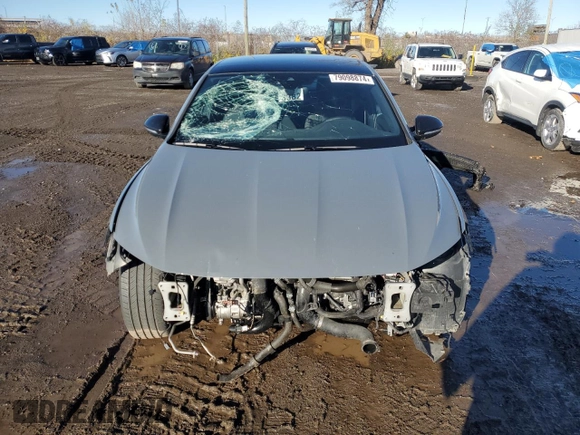 2024 Volkswagen Jetta 40th Anniversary Edition with VIN 3VW9T7BU7RM004058, listed as a Copart auction lot 79098874 with 23,451 mi miles and Salvage title. Bid and sale history available at DreamBid. Image 5.