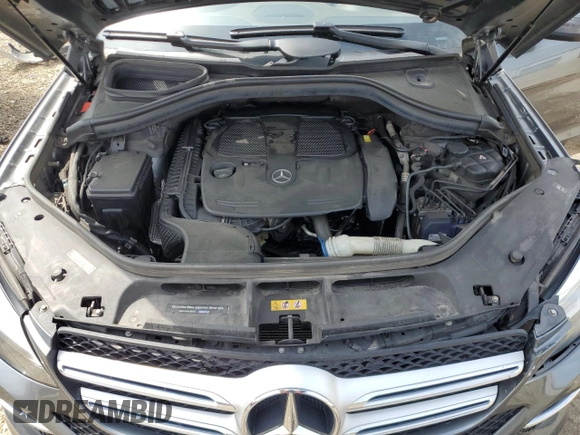 2018 Mercedes-Benz GLE 350 with VIN 4JGDA5HB1JB117315, listed as a Copart auction lot 57871285 with 144,261 mi miles and Salvage title. Bid and sale history available at DreamBid. Image 12.