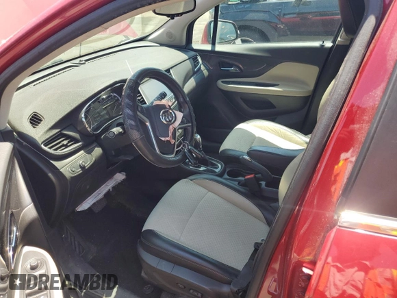 2017 Buick Encore Preferred with VIN KL4CJESB7HB044836, listed as a Copart auction lot 62586205 with 86,040 mi miles and Salvage title. Bid and sale history available at DreamBid. Image 7.