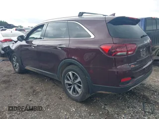 2019 Kia Sorento EX Sport with VIN 5XYPH4A59KG470940, listed as a IAAI auction lot 42384742 with 71,687 mi miles and . Bid and sale history available at DreamBid. Image 3.
