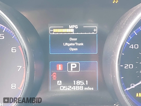 2015 Subaru Legacy 2.5i Limited with VIN 4S3BNAL61F3005604, listed as a IAAI auction lot 42086123 with 52,488 mi miles. Bid and sale history available at carsss.com. Image 16.