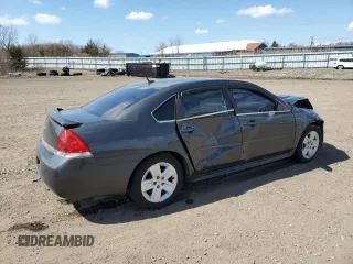 2011 Chevrolet Impala LS Retail with VIN 2G1WA5EK3B1106375, listed as a Copart auction lot 49435325 with 223,598 mi miles and Salvage Title. Bid and sale history available at DreamBid. Image 3.