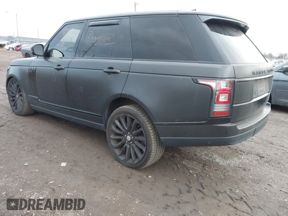2017 Land Rover Range Rover z VIN SALGS2FE8HA326604, wystawiony jako IAAI lot #41045678 z przebiegiem 56 150 mil mil oraz . Historia ofert i sprzedaży dostępna na DreamBid. Obrazek 3.