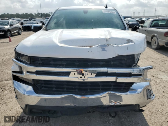 2019 Chevrolet Silverado 1500 LT with VIN 3GCPYDEK9KG115624, listed as a Copart auction lot 55501285 with 166,550 mi miles and Clean Title. Bid and sale history available at carsss.com. Image 5.