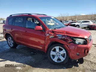 2007 Toyota RAV4 Sport with VIN JTMBK32V476018649, listed as a Copart auction lot 46892075 with 147,539 mi miles and Salvage Title. Bid and sale history available at carsss.com. Image 4.