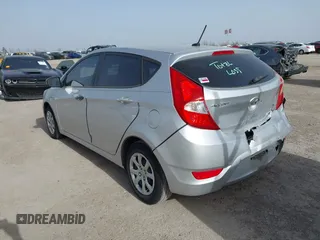 2013 Hyundai Accent GS with VIN KMHCT5AE0DU080535, listed as a IAAI auction lot 41750124 with 81,106 mi miles and . Bid and sale history available at DreamBid. Image 3.