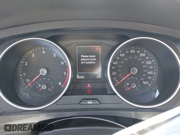 2019 Volkswagen Tiguan S с VIN 3VV1B7AX4KM023236, выставлен на аукционе IAAI как лот 41687279 с пробегом 42 222 миль миль и . История ставок и продаж доступна на DreamBid. Изображение 7.