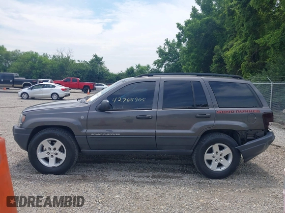 2004 Jeep Grand Cherokee Laredo with VIN 1J4GW48S44C352538, listed as a IAAI auction lot 42765905 with 249,220 mi miles and . Bid and sale history available at DreamBid. Image 14.
