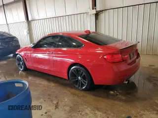 2016 BMW 4 Series 428i xDrive with VIN WBA3N9C54GK250704, listed as a Copart auction lot 52419385 with 92,738 mi miles and Salvage Title. Bid and sale history available at carsss.com. Image 2.