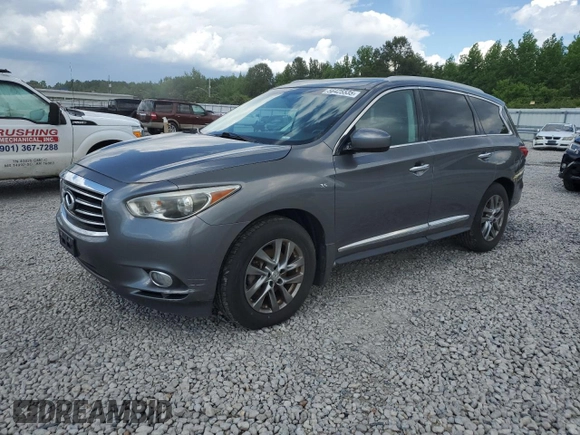 2015 Infiniti QX60 with VIN 5N1AL0MMXFC539558, listed as a Copart auction lot 56425535 with 155,027 mi miles and Clean Title. Bid and sale history available at DreamBid. Image 1.