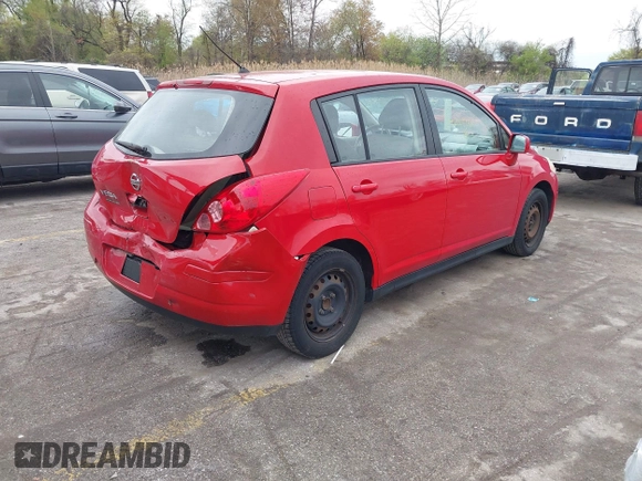 2007 Nissan Versa 1.8 S with VIN 3N1BC13EX7L364889, listed as a IAAI auction lot 42008734 with 147,613 mi miles. Bid and sale history available at carsss.com. Image 4.