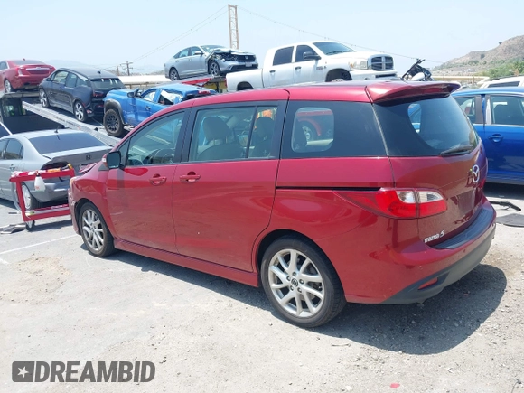 2015 Mazda 5 Grand Touring with VIN JM1CW2DL6F0190312, listed as a IAAI auction lot 42433782 with 79,140 mi miles and . Bid and sale history available at DreamBid. Image 3.