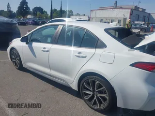 2020 Toyota Corolla SE with VIN 5YFS4RCE1LP029557, listed as a IAAI auction lot 41947507 with 37,134 mi miles. Bid and sale history available at carsss.com. Image 14.