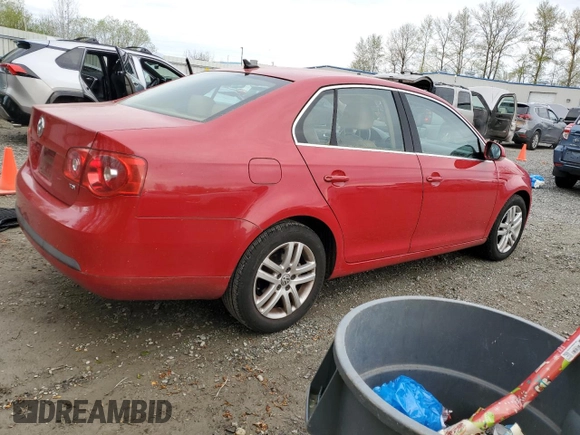 2006 Volkswagen Jetta 1.9L TDI with VIN 3VWDT71K06M015506, listed as a Copart auction lot 52620275 with 74,547 mi miles and Salvage title. Bid and sale history available at DreamBid. Image 3.
